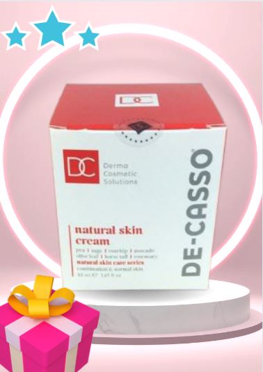  De-casso Natural Skin Cream - Doğal  cilt bakım kremi